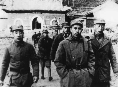 Lin Biao, Ren Bishi, Nie Rongzhen (September 1937)